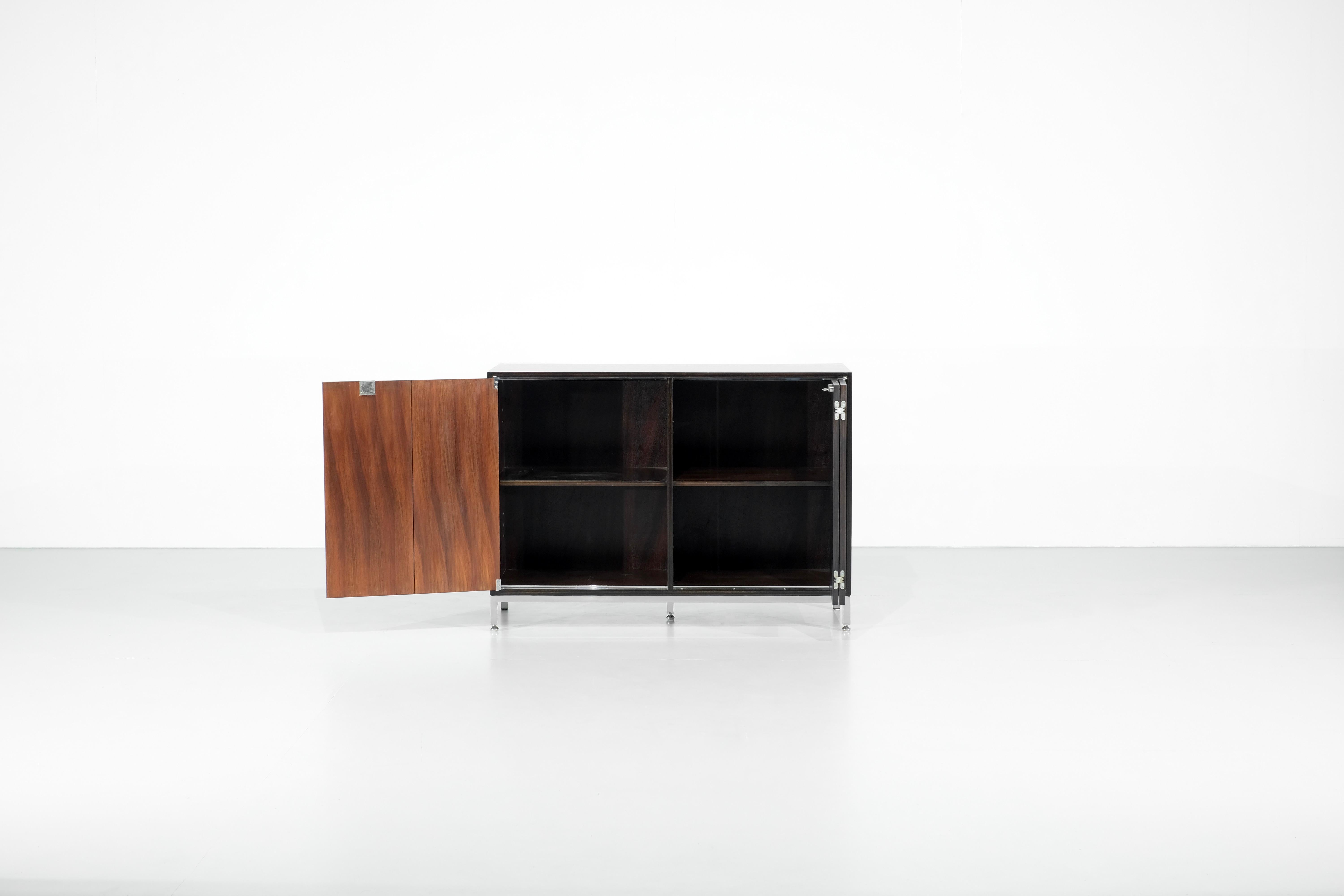 Cabinet by Jules Wabbes for Le Mobilier Universel, Belgium 1960s. In Good Condition For Sale In Lot/Drogenbos, BE