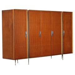 Cabinet by S. Cavatorta Teak Veneer, Italy, 1950s-60s