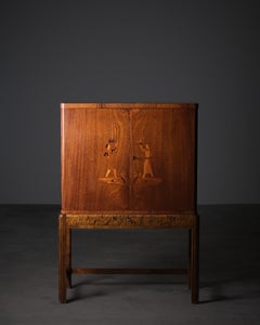 Schrank von einem unbekannten Designer aus Mahagoni, Gemla Fabrikers AB, Schweden, 1930er Jahre