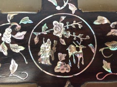 Cabinet, China or Indochina, 19th Century, Ironwood with Mother-of-Pearl Marquet