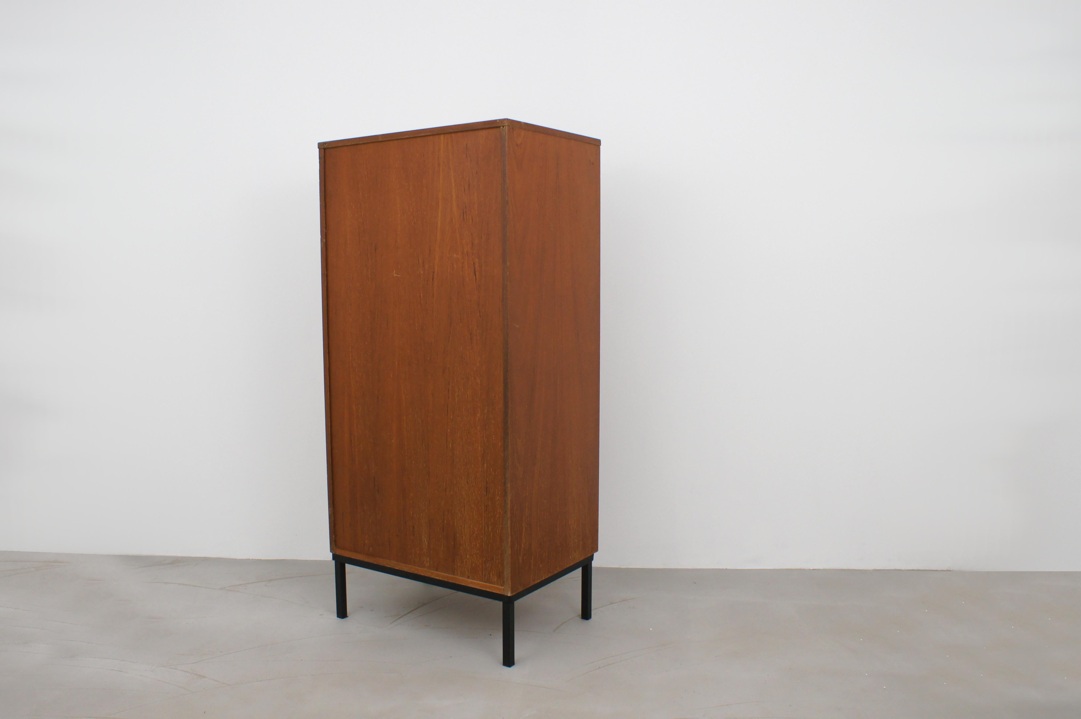Mid-20th Century Office cabinet with shutter, 1960s Italian production For Sale