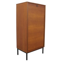 Armoire de bureau avec volet roulant, fabrication italienne des années 1960