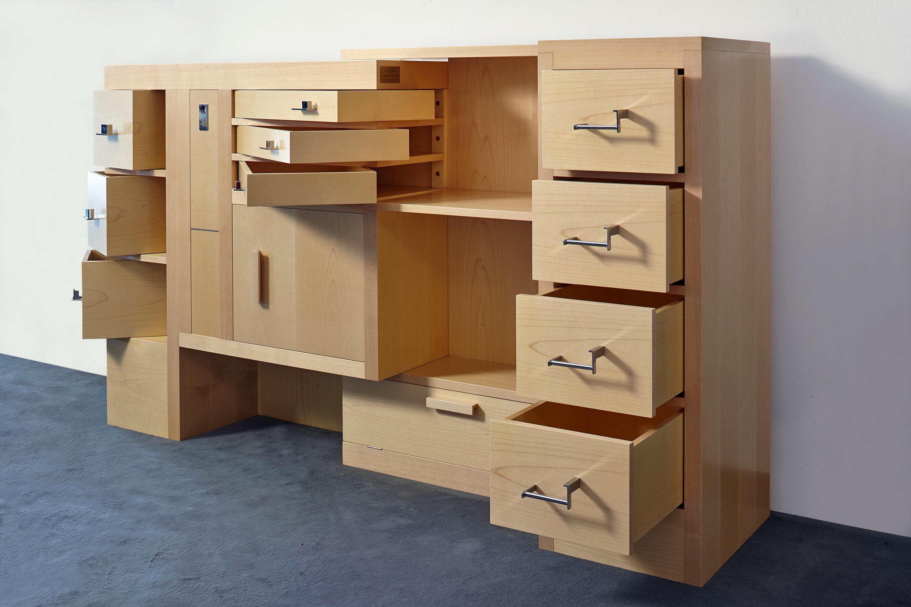 Cabinet D'Architecture No. 12 by Eileen Gray for Classicon In Excellent Condition For Sale In Ravenna, IT