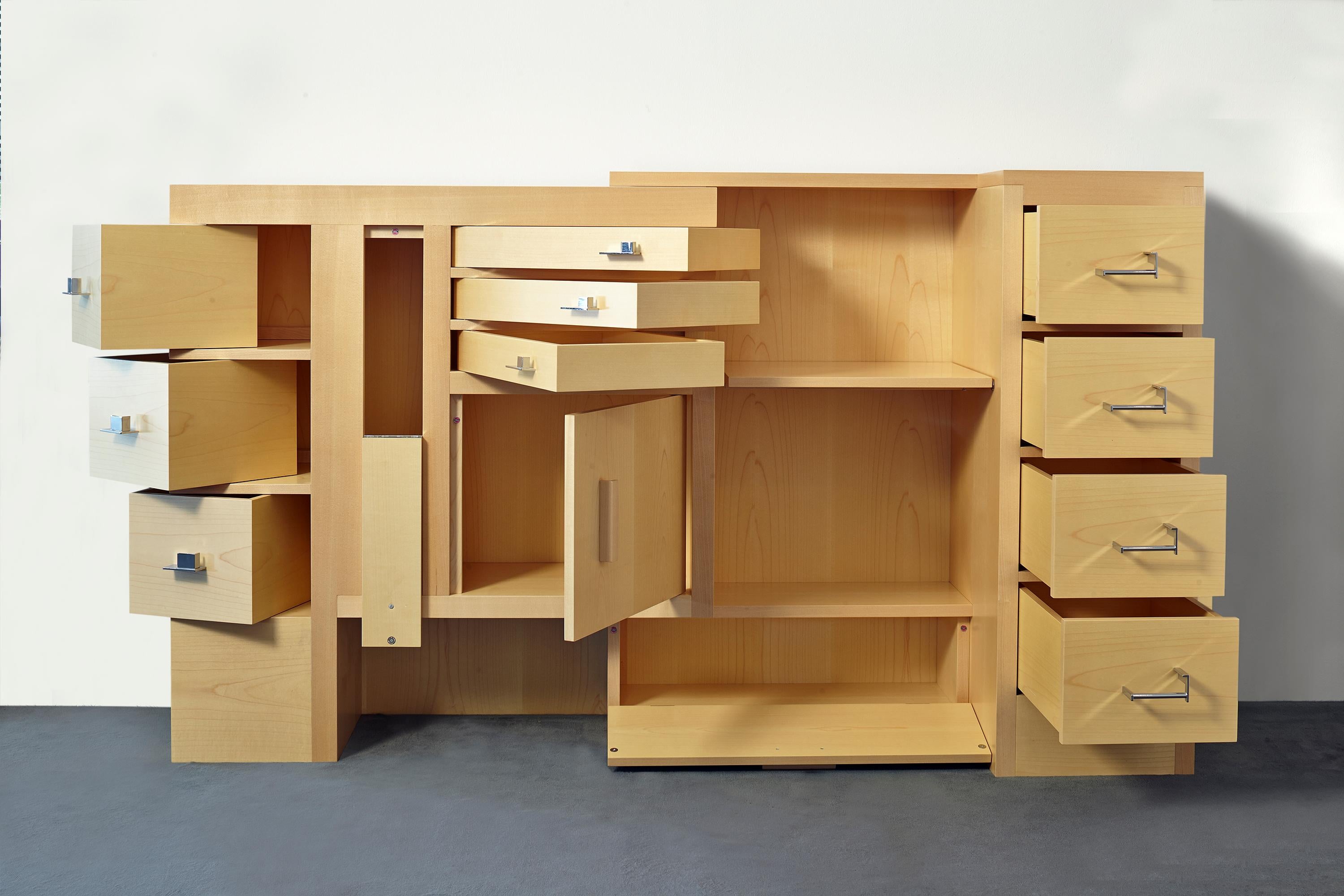 International Style Cabinet D'Architecture No. 12 by Eileen Gray for Classicon For Sale