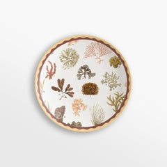 Cabinet de Curiosités, Six Contemporary Decorated Porcelain Dessert Plates