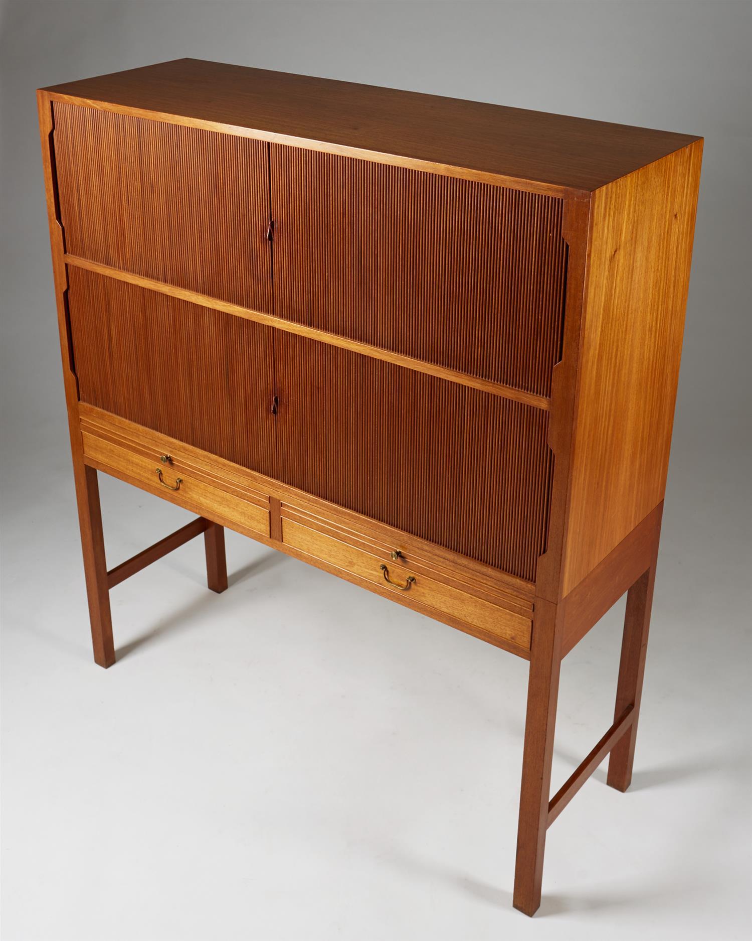 Scandinavian Modern Cabinet, Designed by Ole Wanscher for A. J. Iversen, Denmark, 1947