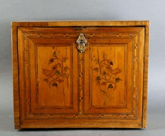 Augsburg Cabinet 17th Century Inlay High Epoch Wunderkammer Iron Engraved