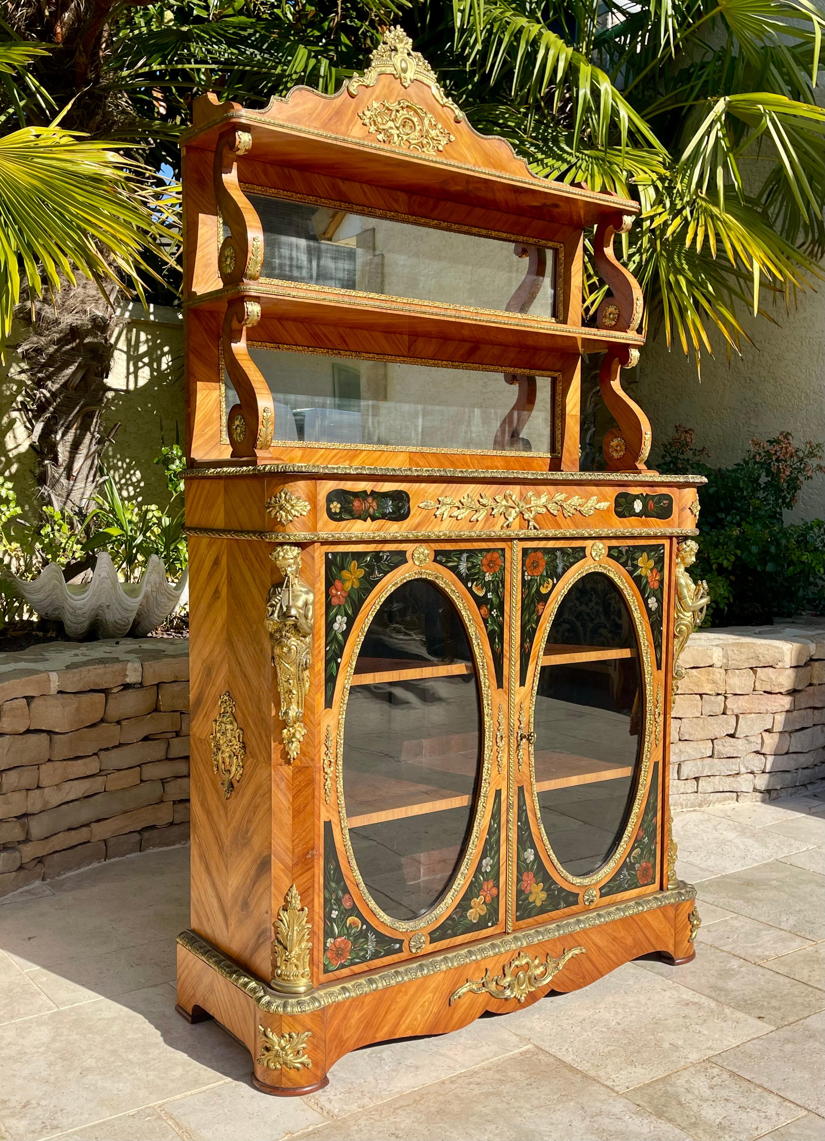 Cabinet - Display Case - Napoleon III's Happiness Of The Day For Sale 6