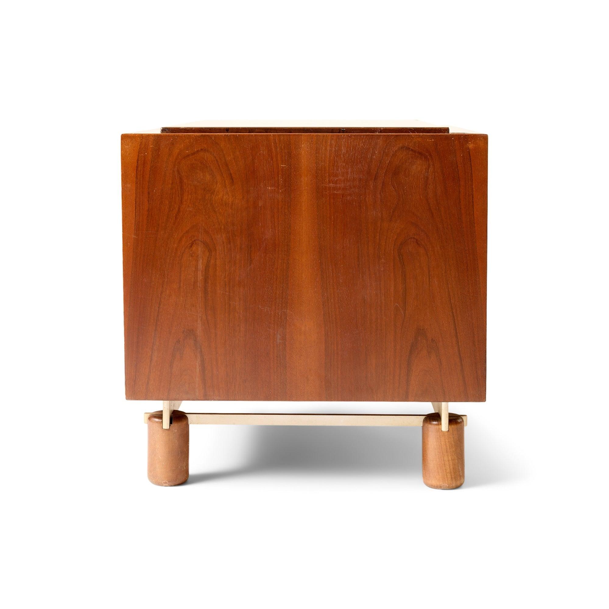 Cabinet / End Table by Gianfranco Frattini for Bernini, 1950s In Excellent Condition For Sale In Sagaponack, NY