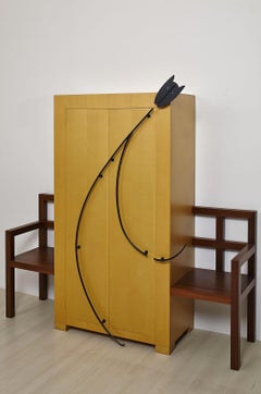 Nosy Cabinet by Mimmo Paladino for Meta Memphis Milan