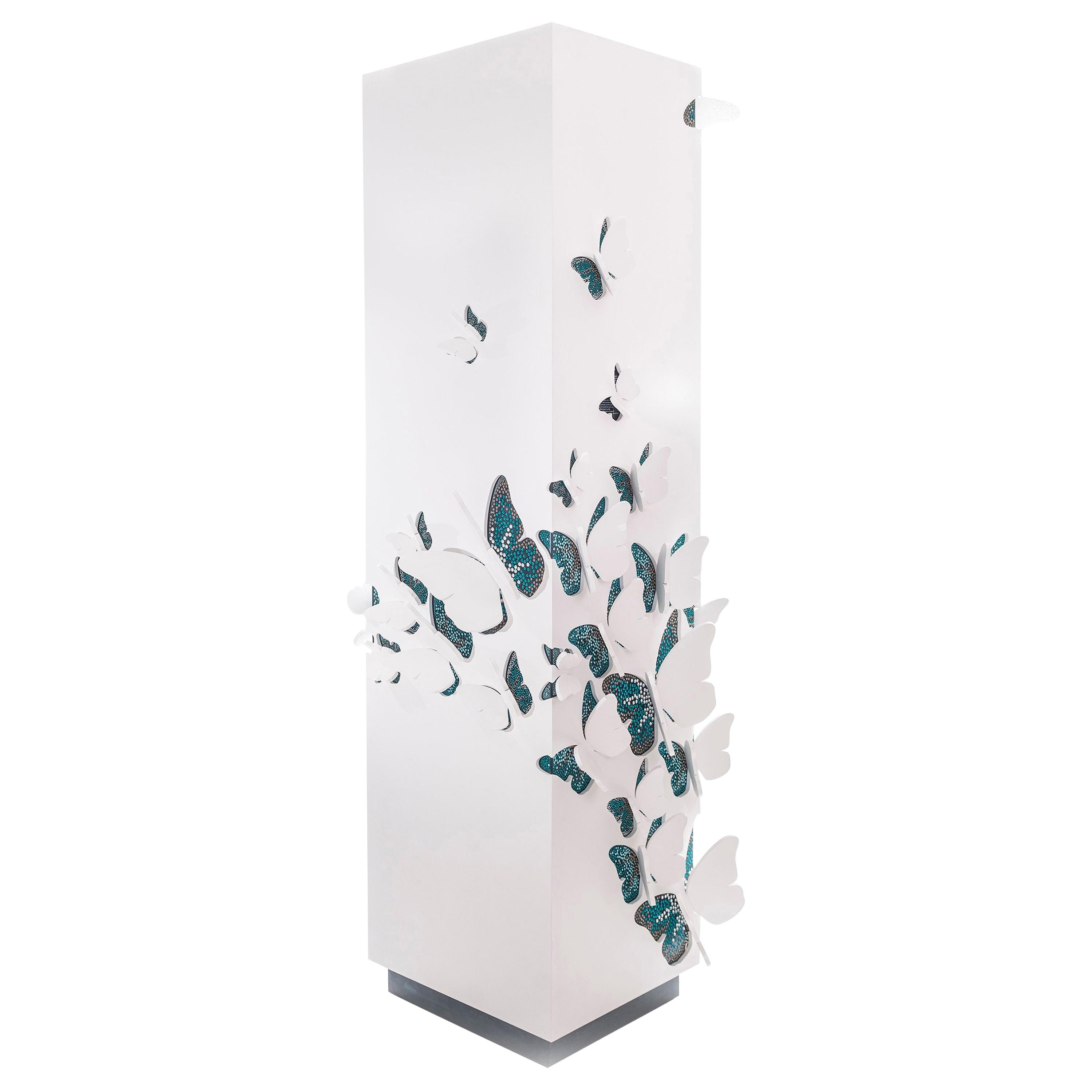 Cabinet Flying Buterfly, Modern Organic Style, Limited Edition