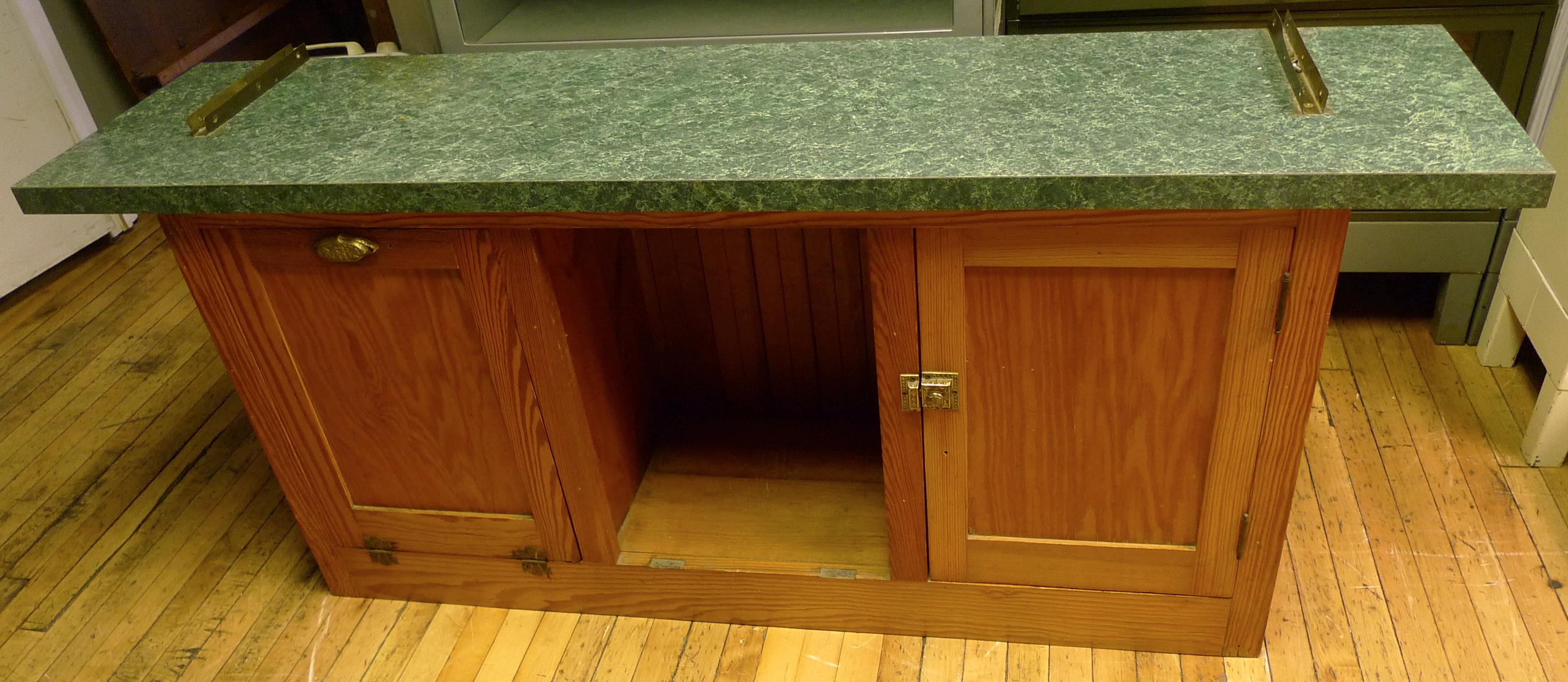 Cabinet for Kitchen Dining Room Storage from Historic Chicago Pullman Home 1920s For Sale 2