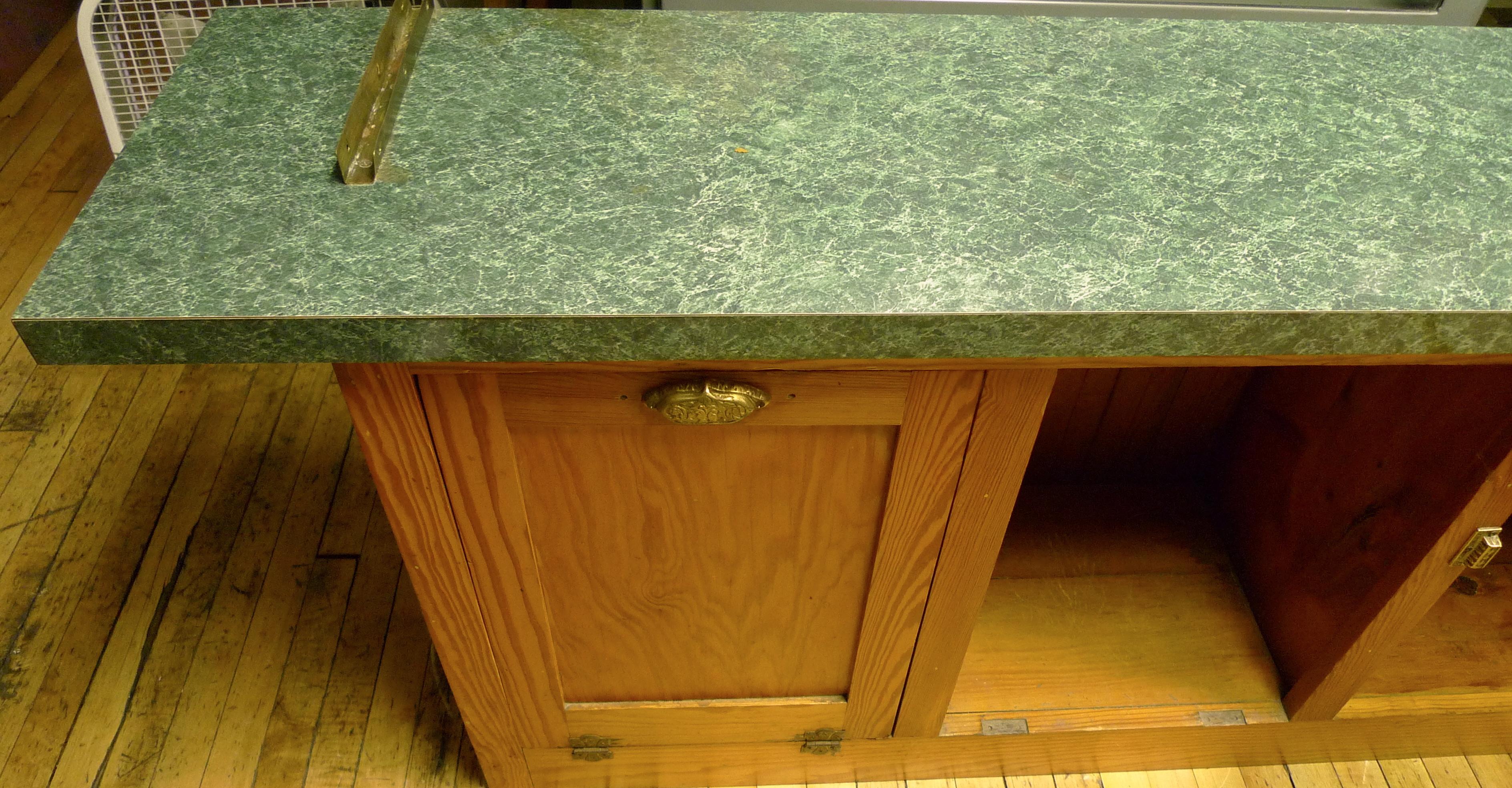 Cabinet for Kitchen Dining Room Storage from Historic Chicago Pullman Home 1920s For Sale 5