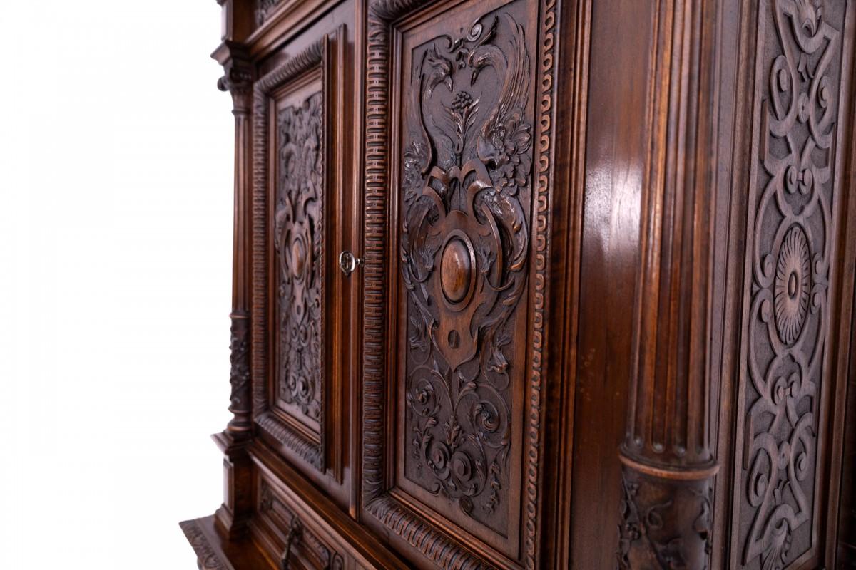 Schrank, Frankreich, um 1880. im Zustand „Gut“ im Angebot in Chorzów, PL