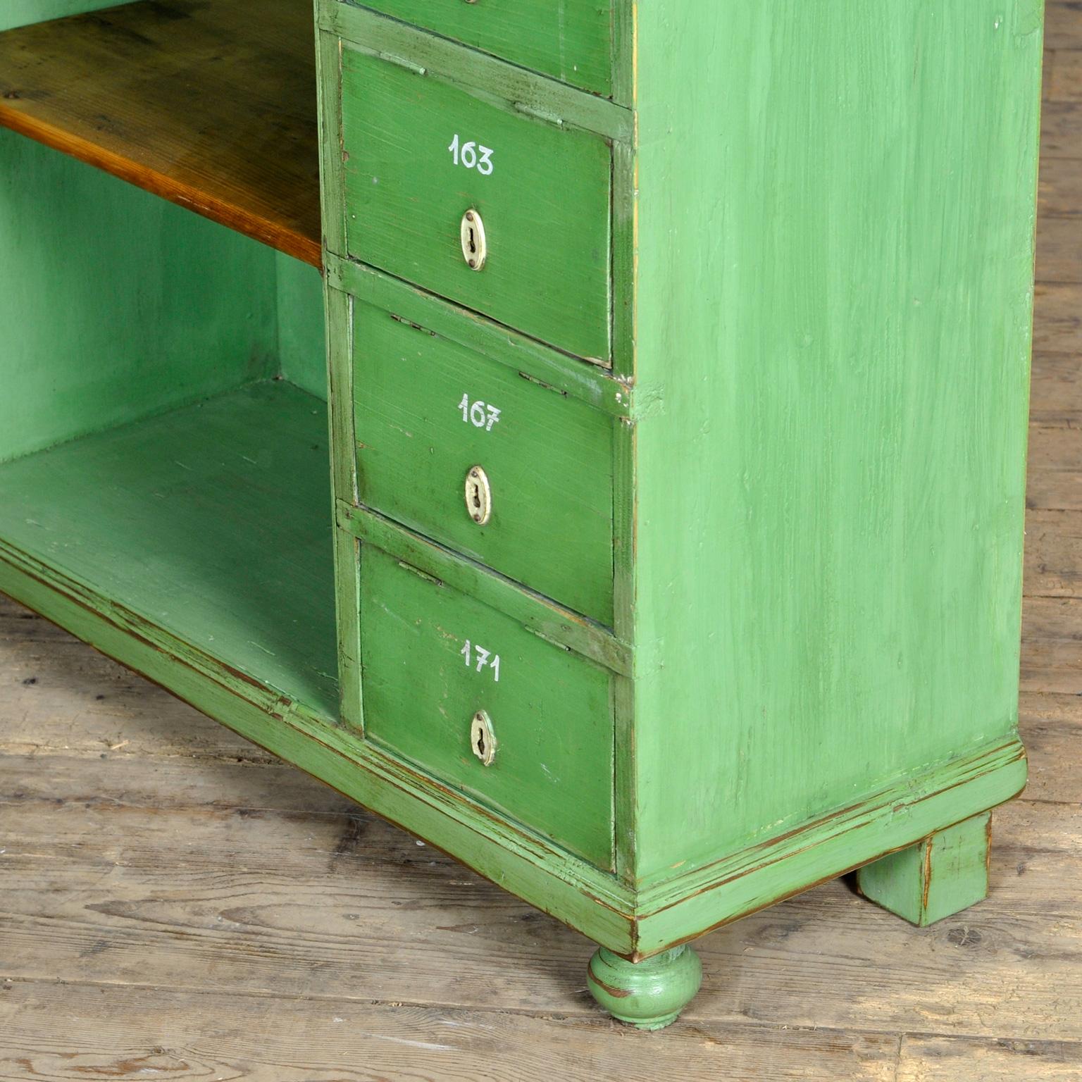 Cabinet From A Postoffice, 1950's For Sale 3