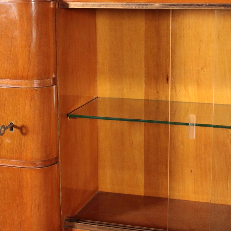 Cabinet Fruit Wood Veneer Maple Vintage, Italy, 1940s at ...