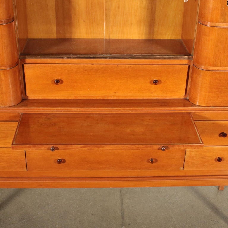 Cabinet Fruit Wood Veneer Maple Vintage, Italy, 1940s at 1stDibs