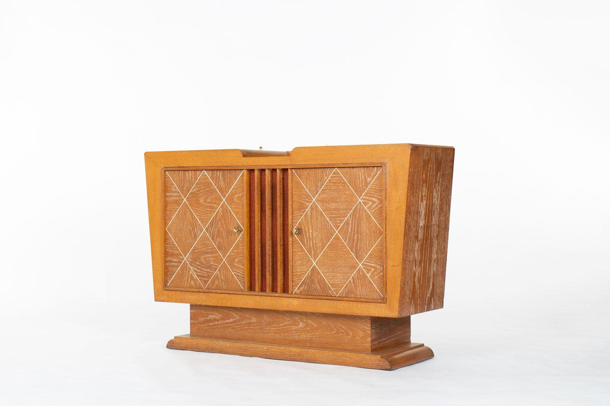 Art Déco Mobile in Oak Oak 1930 in vendita