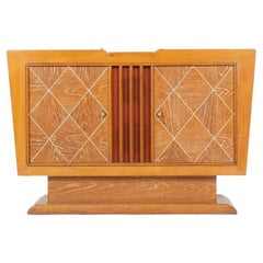 Cabinet in ceruse oak 1930