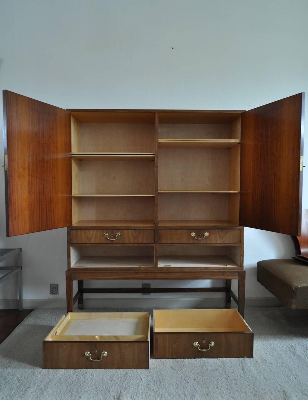Cabinet in Cuban Mahogany by Designer and Cabinetmaker Jacob Kjær 2
