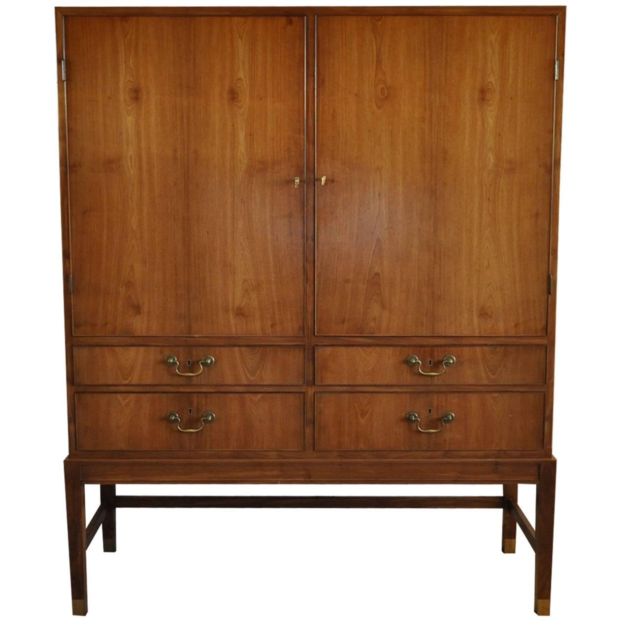 Cabinet in Cuban Mahogany by Designer and Cabinetmaker Jacob Kjær