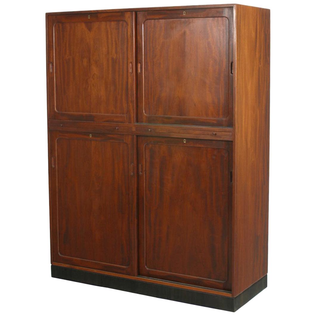 Cabinet in Cuban Mahogany by Kaare Klint For Sale