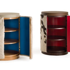 Cabinet in Furs Brown Cabinet