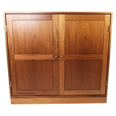 Cabinet in Light Mahogany of Danish Design by Søborg Furniture, 1960s