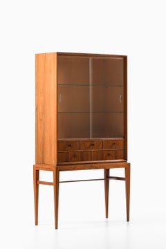 Cabinet in Rosewood, Beech and Glass by Svante Skogh, 1950's