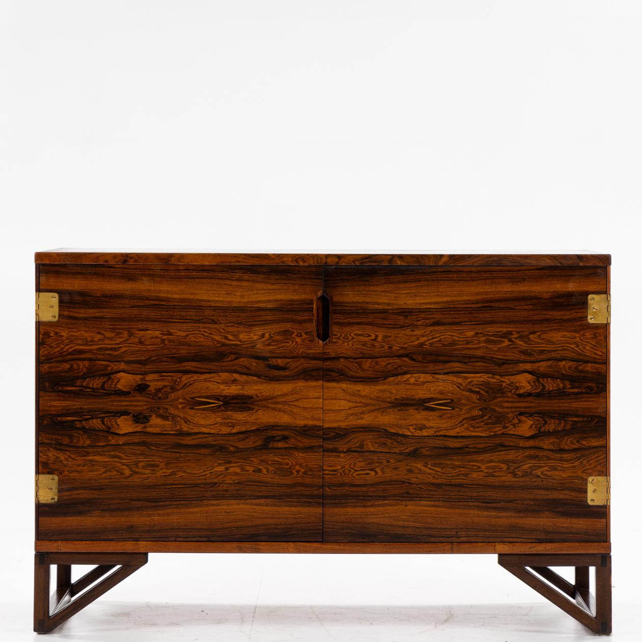Cabinet in rosewood by Svend Langkilde In Good Condition In Copenhagen, DK