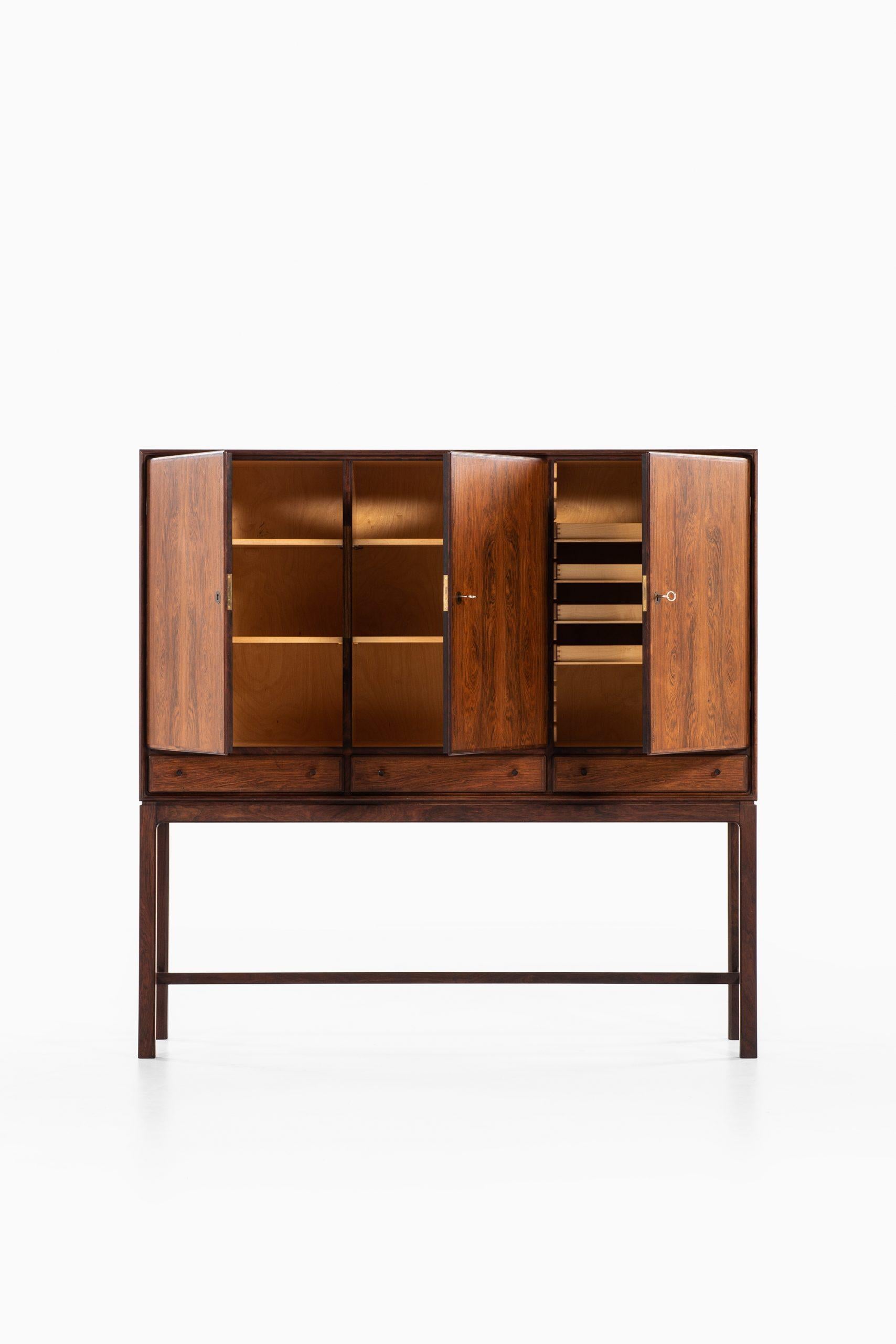 Mid-20th Century Cabinet in Rosewood Produced in Denmark