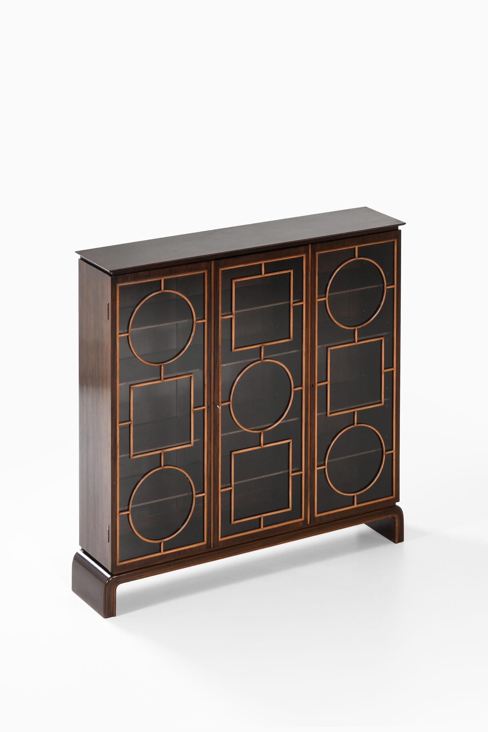 Unique cabinet in the style of Axel Einar Hjorth. Probably produced in Sweden.