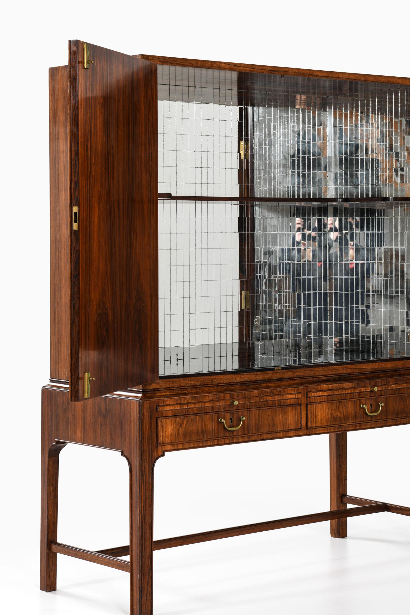 Scandinavian Modern Cabinet in the Style of Kaare Klint by Cabinetmaker C.B. Hansen in Denmark For Sale
