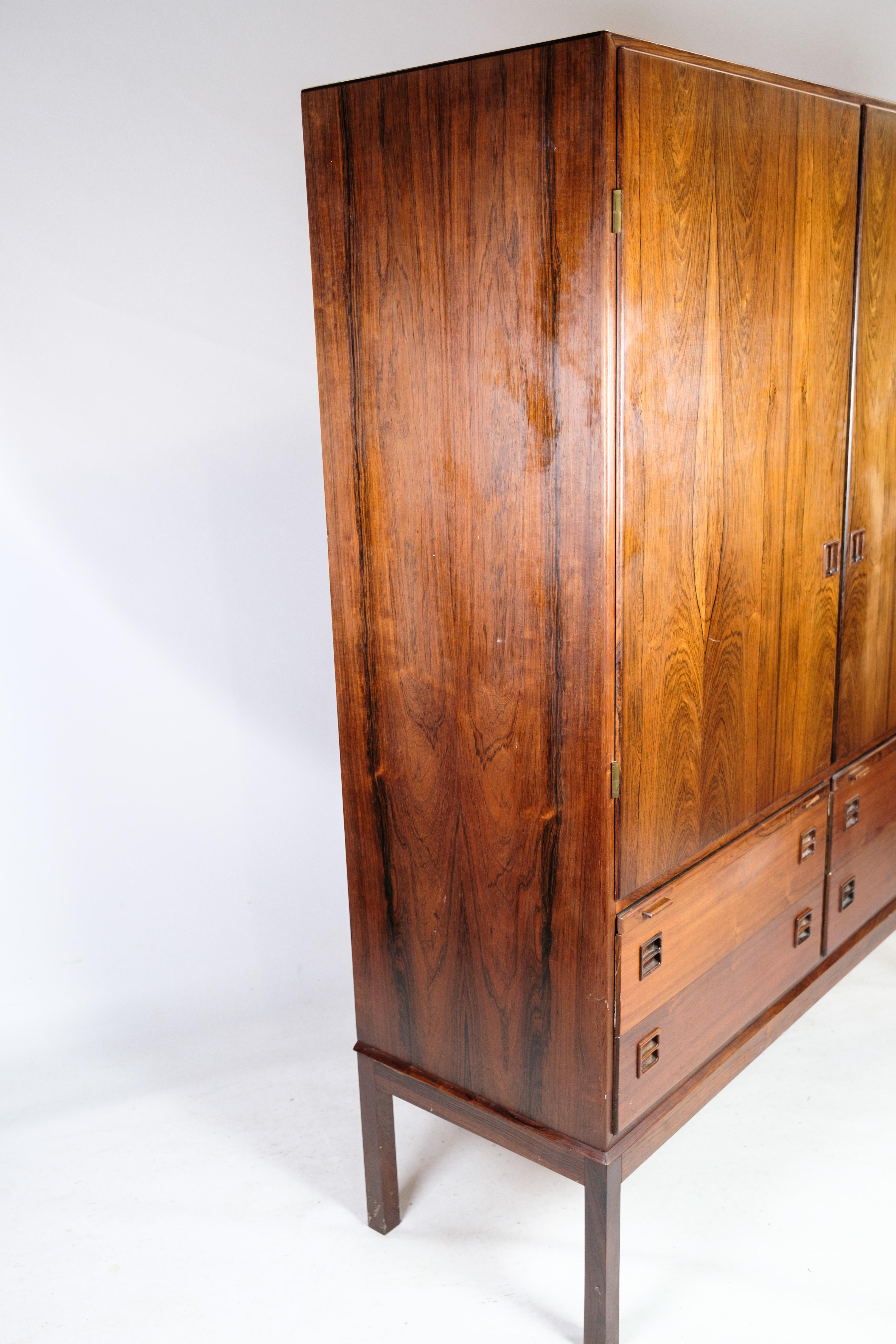 Cabinet By Johannes Andersen For Bernhard Pedersen & Son From 1964s In Good Condition For Sale In Lejre, DK