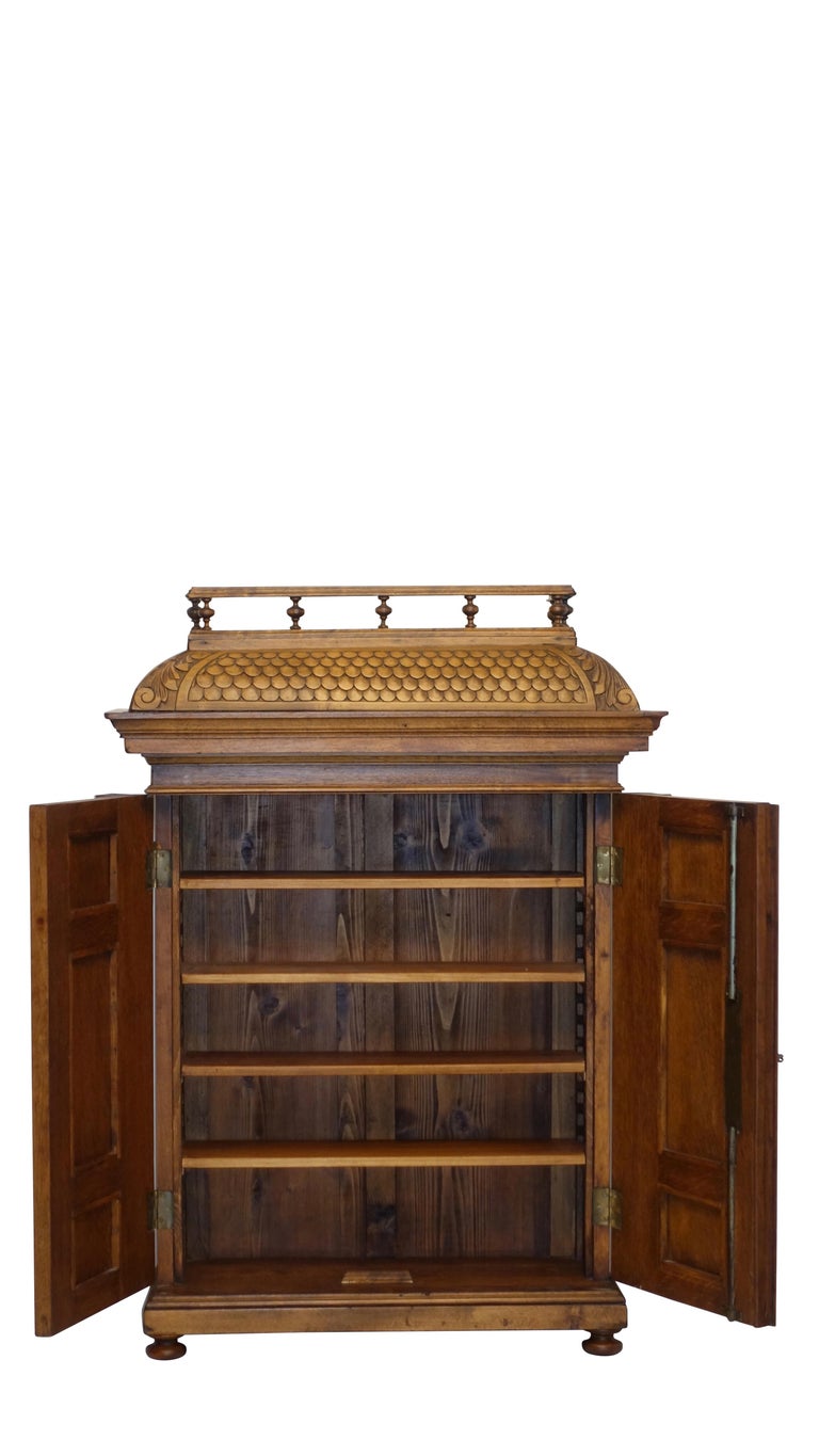 Cabinet Maker S Miniature Scale Model Of A French Armoire Late