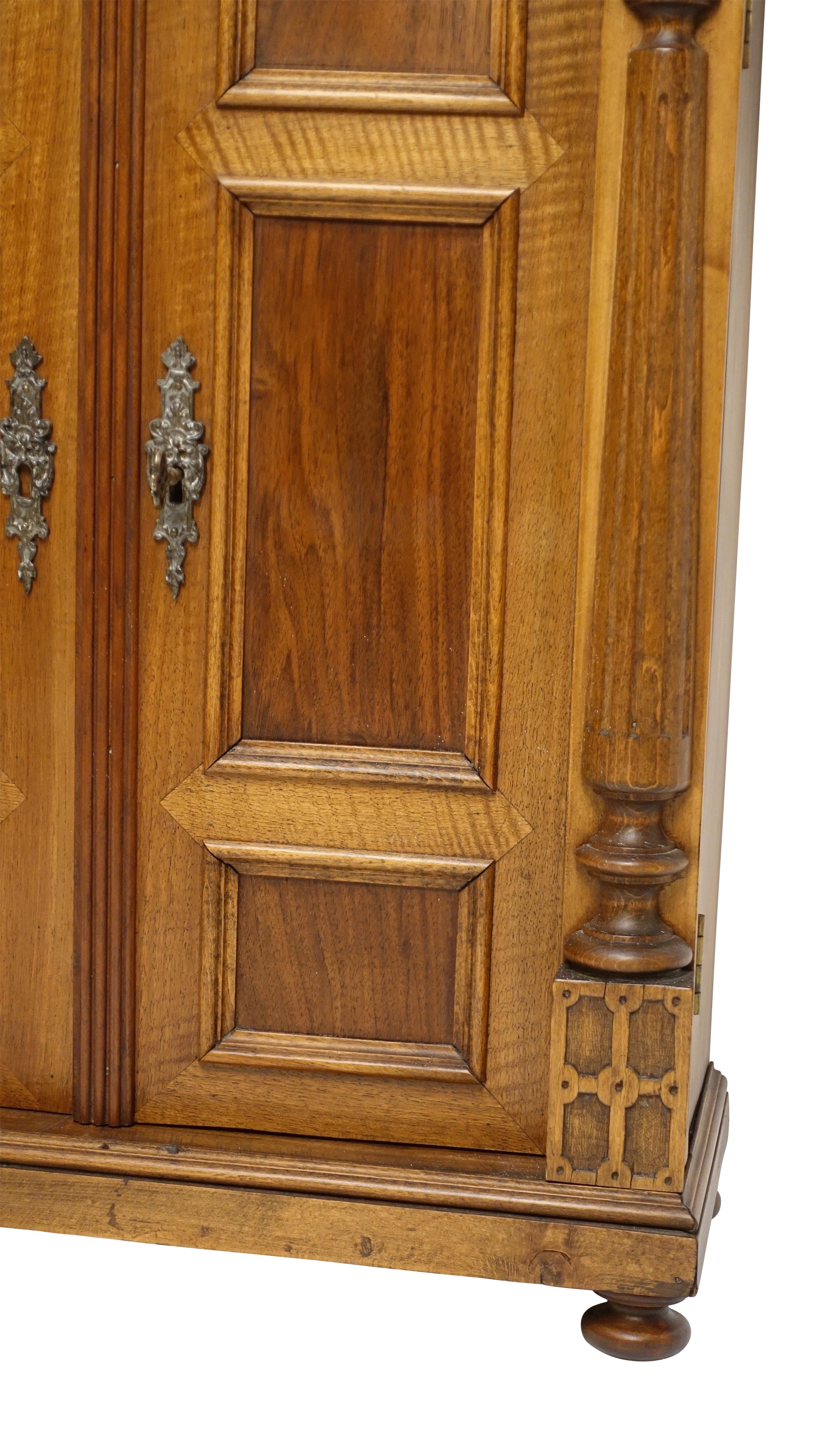 Cabinet Maker's Miniature Scale Model of a French Armoire, Late 19th Century 5