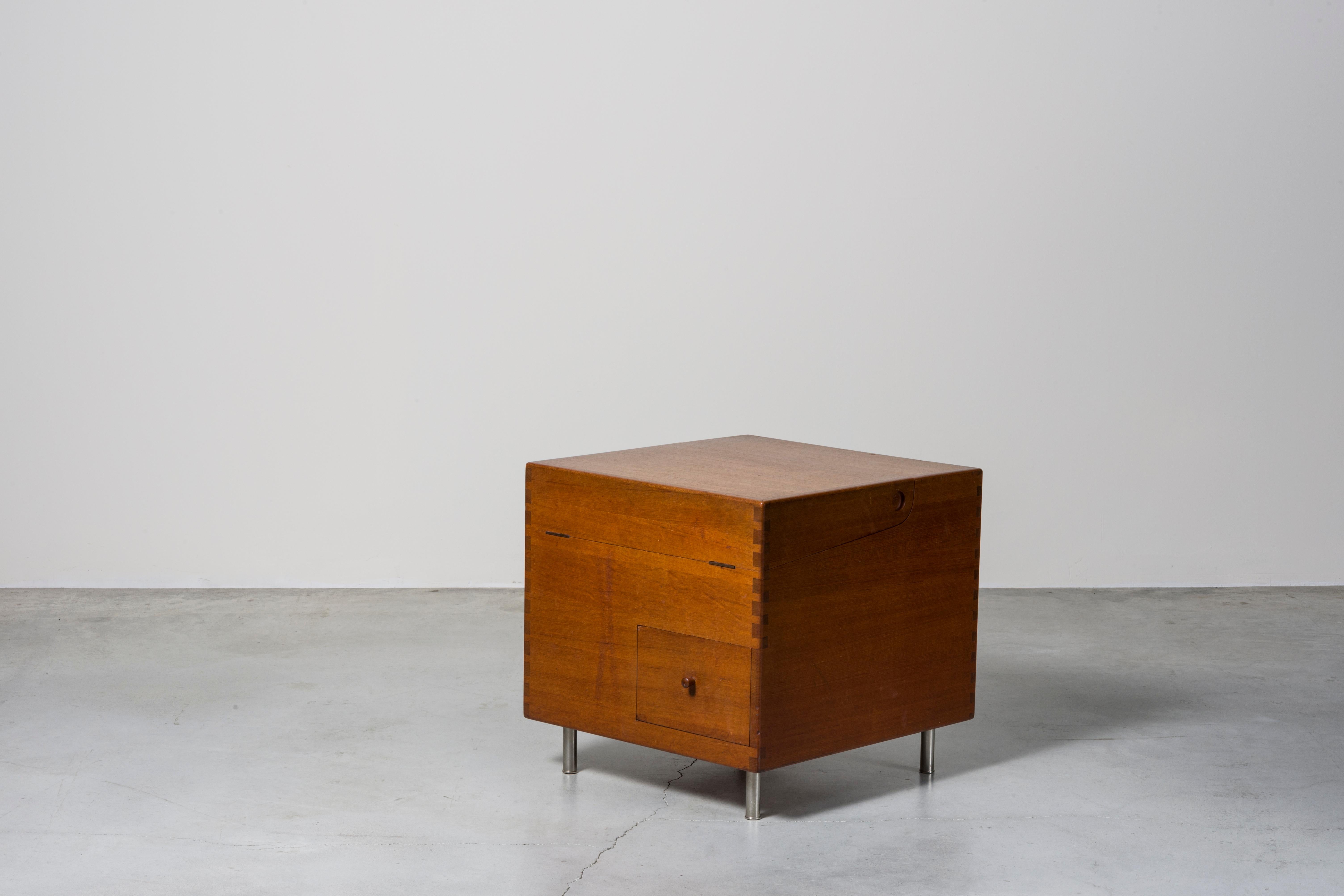 Mid-20th Century 1956 Hans J. Wegner-Cabinet Mod. AT 34 wood manufactured by Andreas Tuck  For Sale