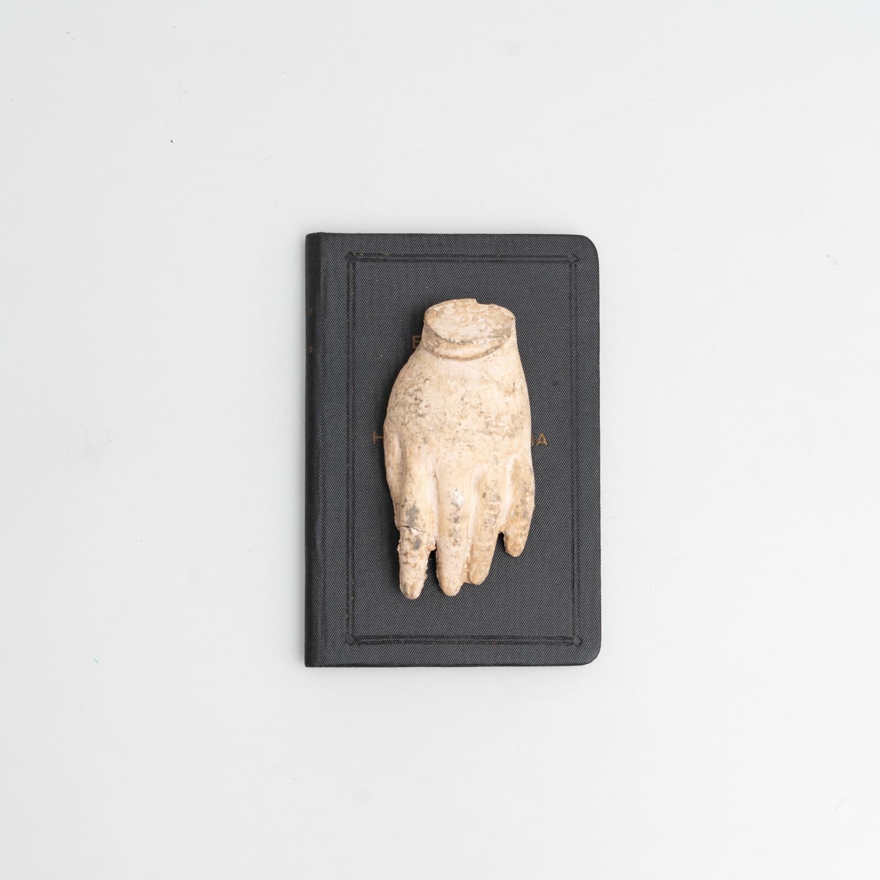 Cabinet of Curiosities Antique Book Sculptural Artwork, circa 1950 For Sale 2