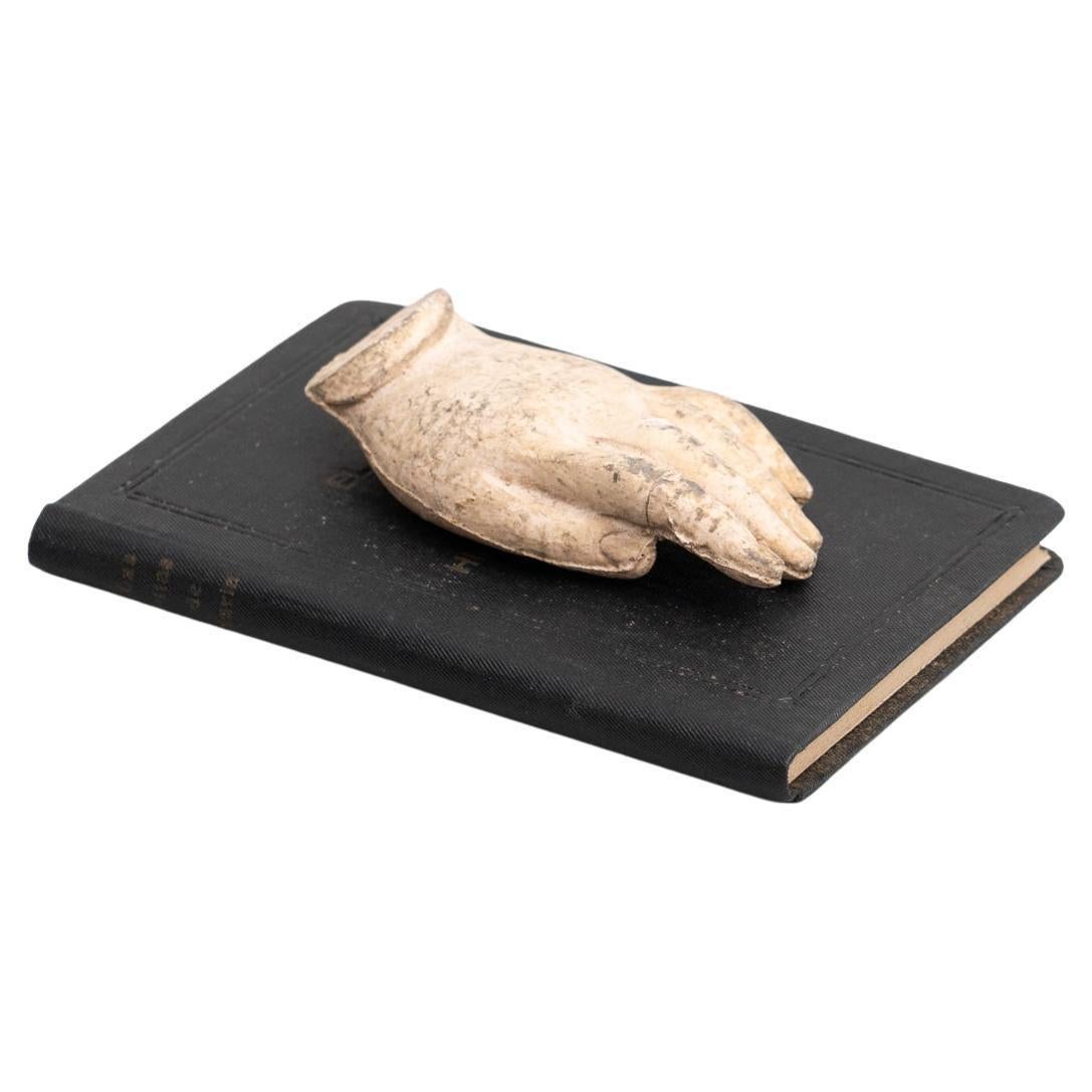 Cabinet of Curiosities Antique Book Sculptural Artwork, circa 1950