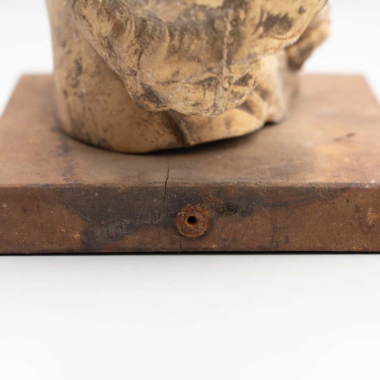 Cabinet of Curiosities Antique Sculptural Artwork, circa 1950 For Sale 1