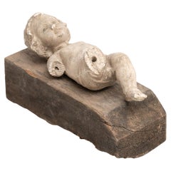 Cabinet of Curiosities Antique Sculptural Artwork, circa 1950