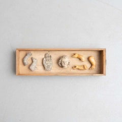 Cabinet de curiosités Tiroir Sculpture d'art, circa 1950