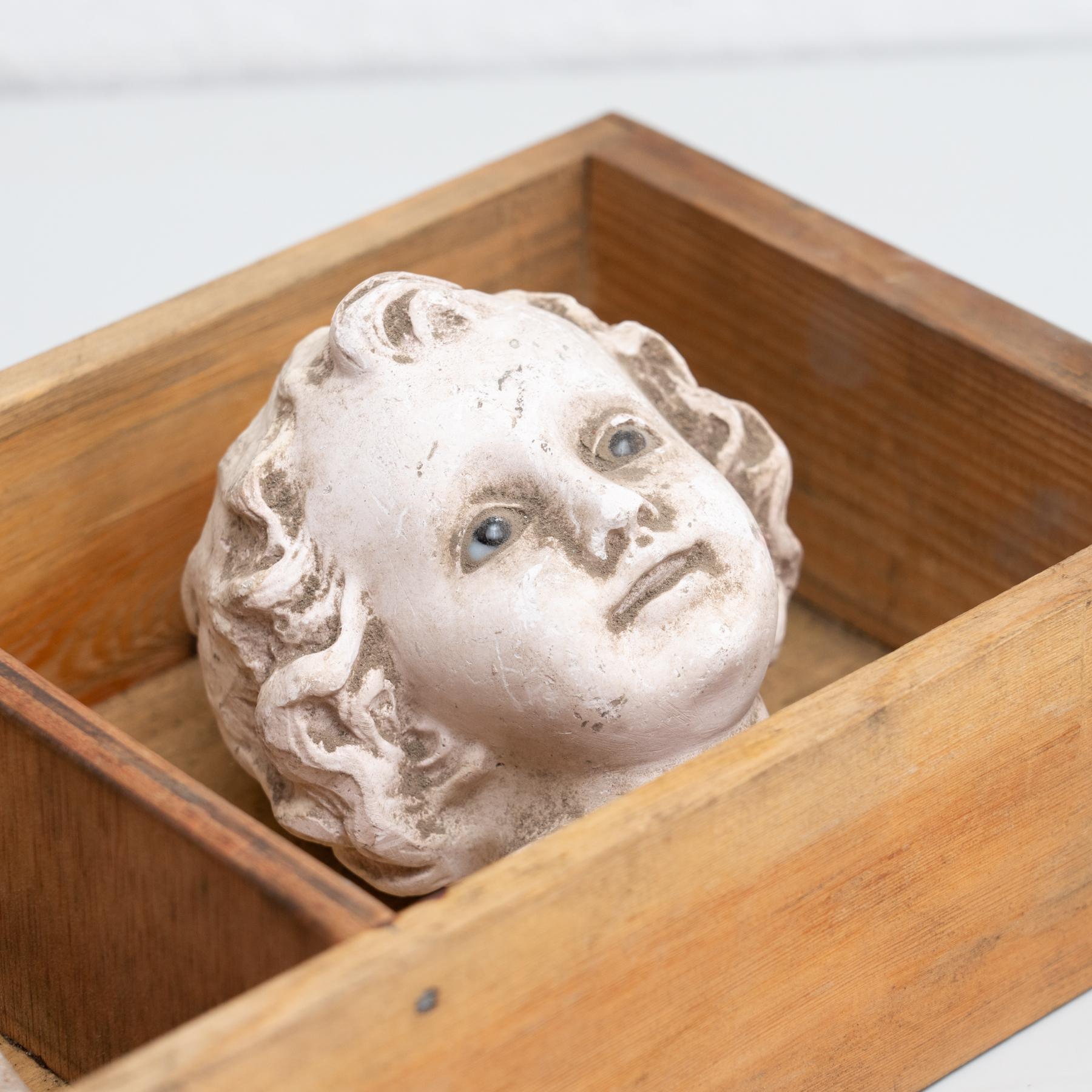 Espagnol Cabinet de curiosités Tiroir Sculpture d'art, circa 1950 en vente