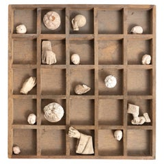 Kabinett der Kuriositäten Skulpturales Kunstwerk, um 1950