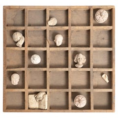 Kabinett der Kuriositäten Skulpturales Kunstwerk, um 1950