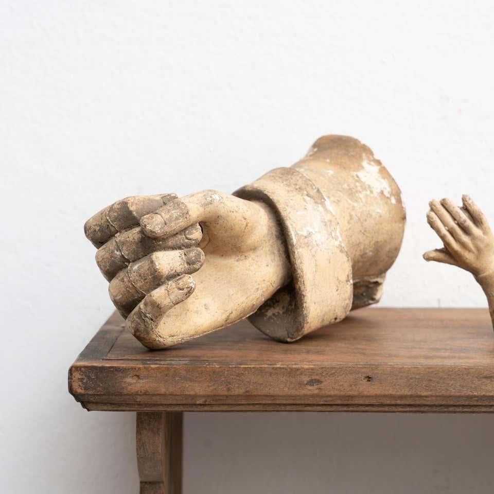 Obra de arte escultórica de estantería de pared Cabinet of Curiosities, circa 1950 en Bueno estado para la venta en Barcelona, ES