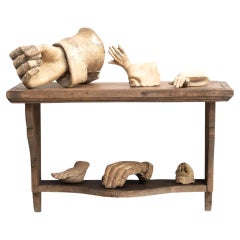 Cabinet of Curiosities Sculptural Wall Shelving Artwork, circa 1950