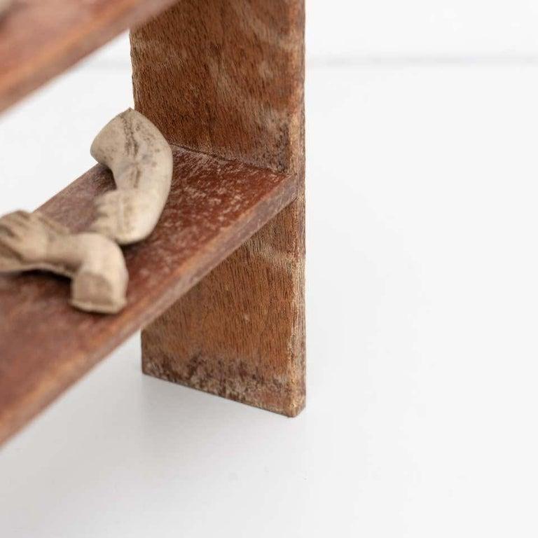 Milieu du XXe siècle Cabinet de curiosités Shelve Sculptural Artwork, circa 1950 en vente