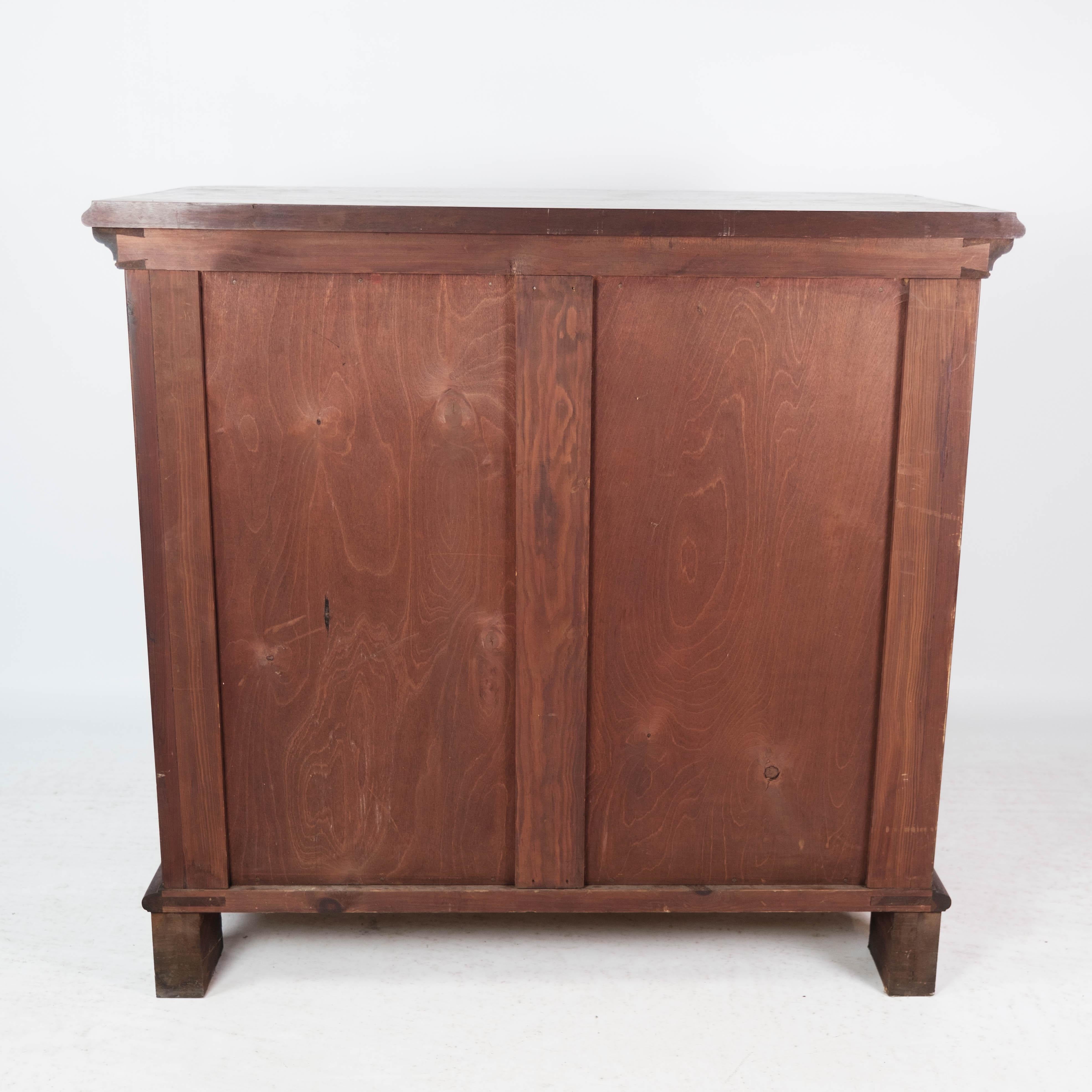Cabinet of Mahogany on Feet, in Great Antique Condition from 1890 14