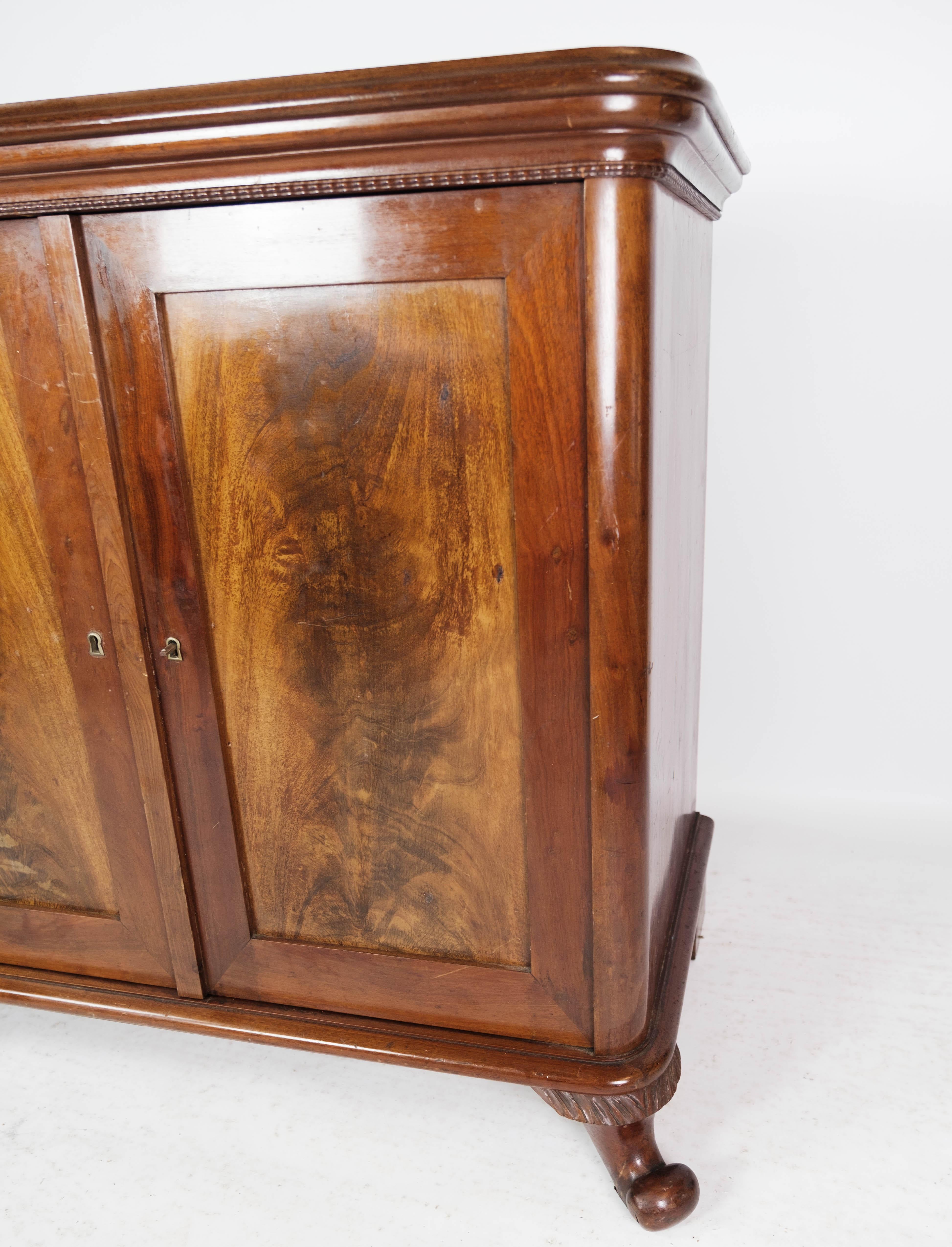 Other Cabinet of Mahogany on Feet, in Great Antique Condition from 1890